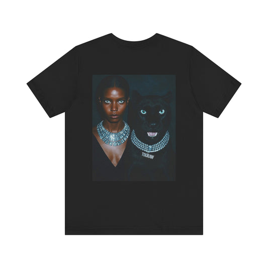 The Woman and Black Panther